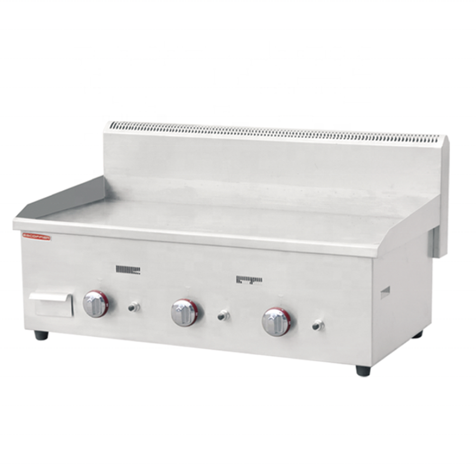 15kW 20kW Gas Flat Top Griddle XKE-RQP-720 Stainless Steel Commercial Grill