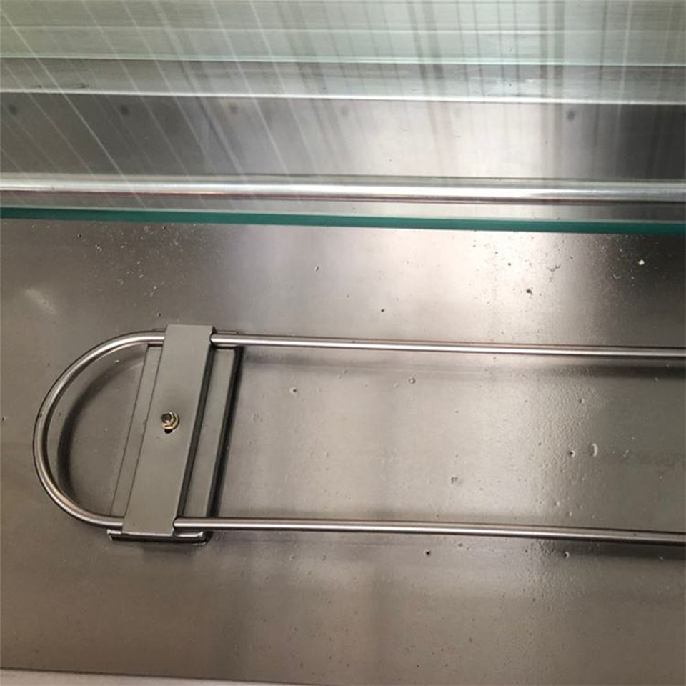 3-Tray Electric Bain Marie D-DT-3A with Glass Sneeze Guard