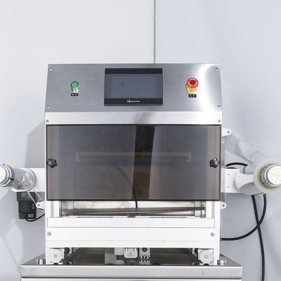 Automatic Vertical MAP Vacuum Packaging Machine DQ370L-V Gas Flush 370mm Film