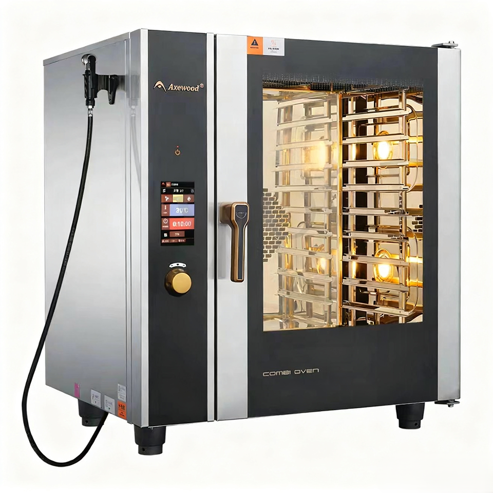AWE-101DX-M2 Commercial Steam Oven 10 GN Trays 16kW Electric