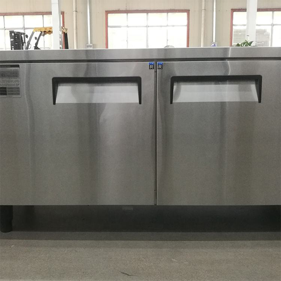 Commercial 2 Door Refrigerated Counter for Restaurant Use with Static Cooling
