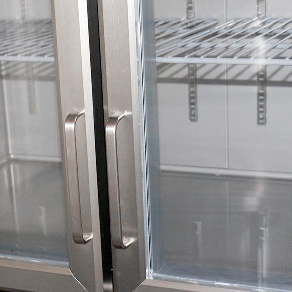 Commercial Glass Door Refrigerator for Restaurant and Beverage Display STUC