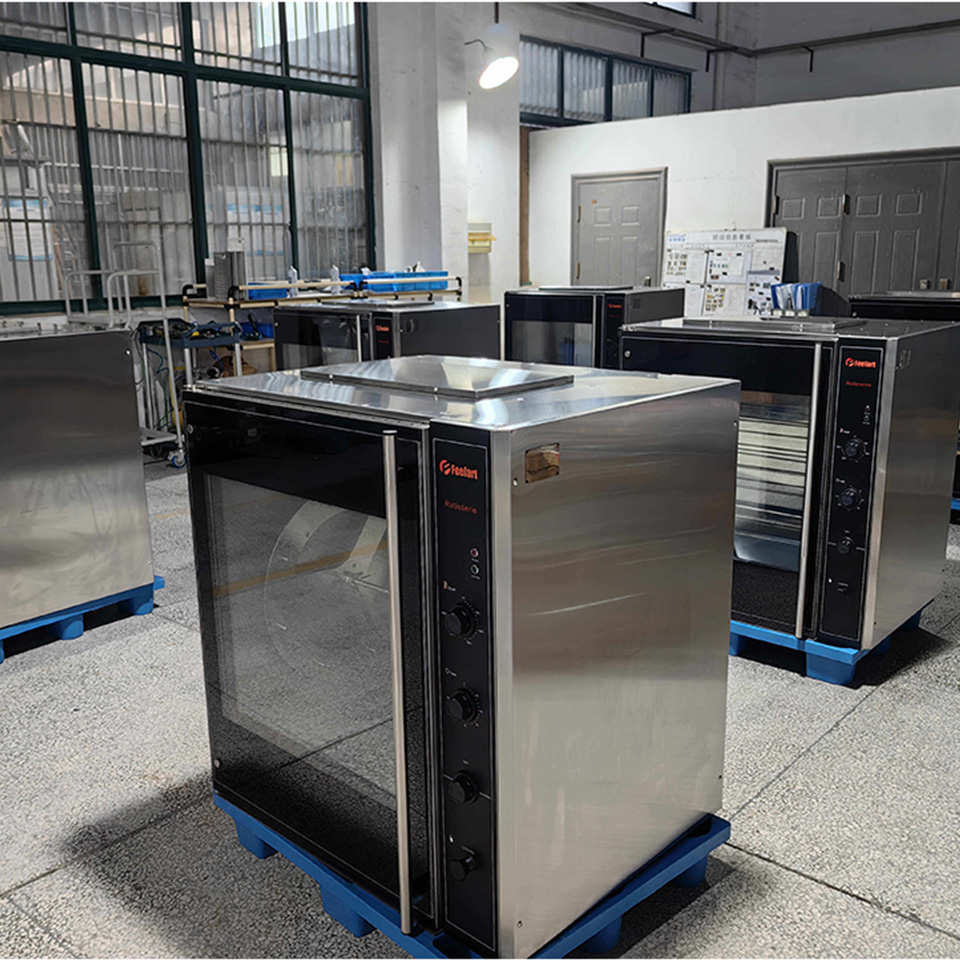 Commercial Knob-Control Rotisserie Oven for Chicken and Meat