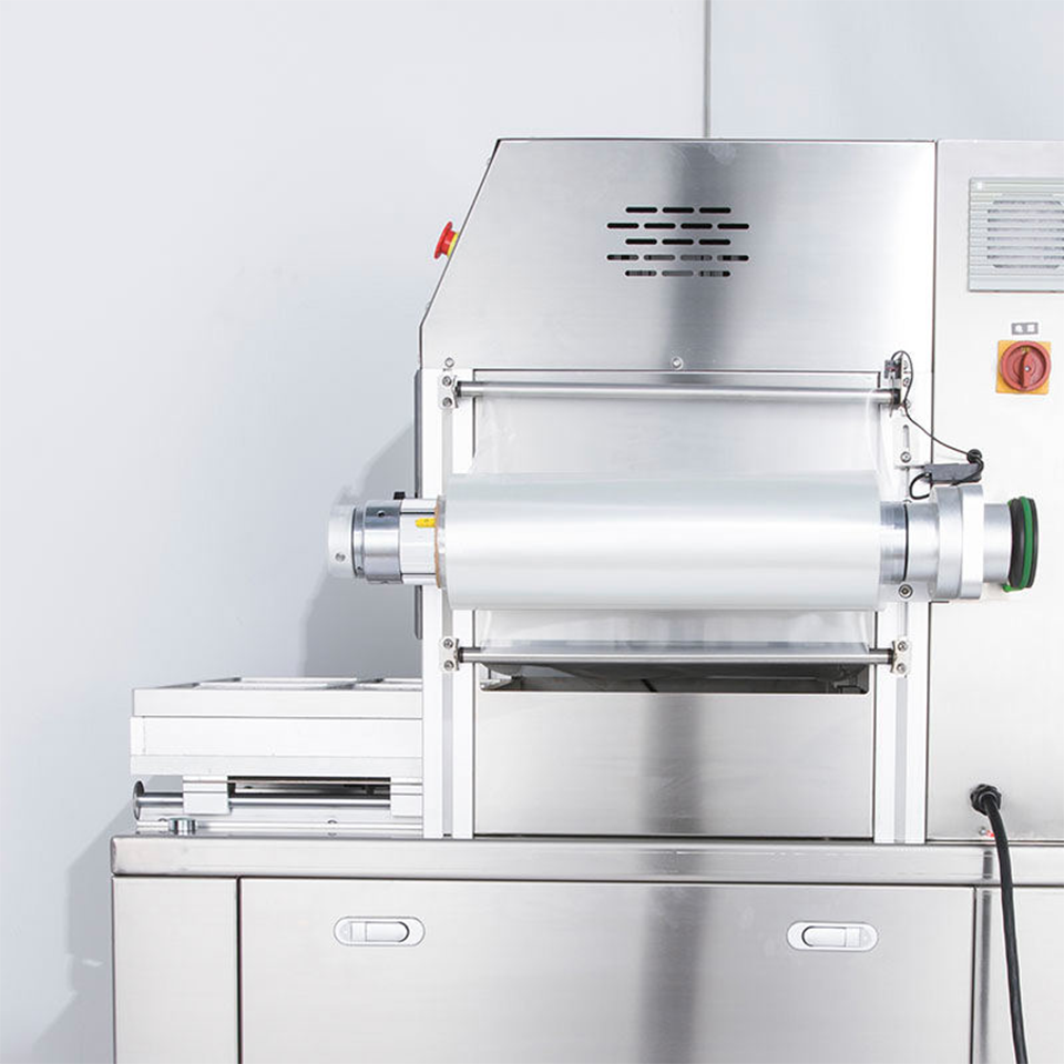 Commercial Vertical MAP Gas Flush Packaging Machine DQ370L-E 370mm Film