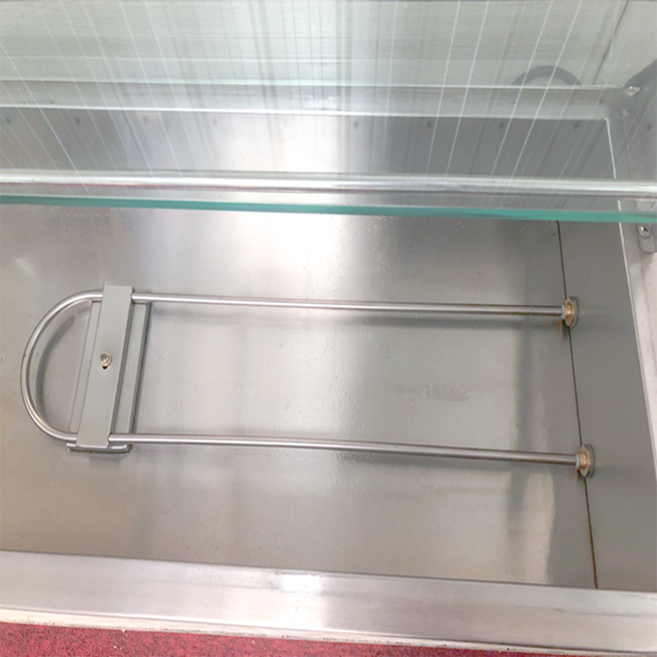 D-DT-4A Commercial Electric Bain Marie with Glass 4 Pan Buffet Warmer
