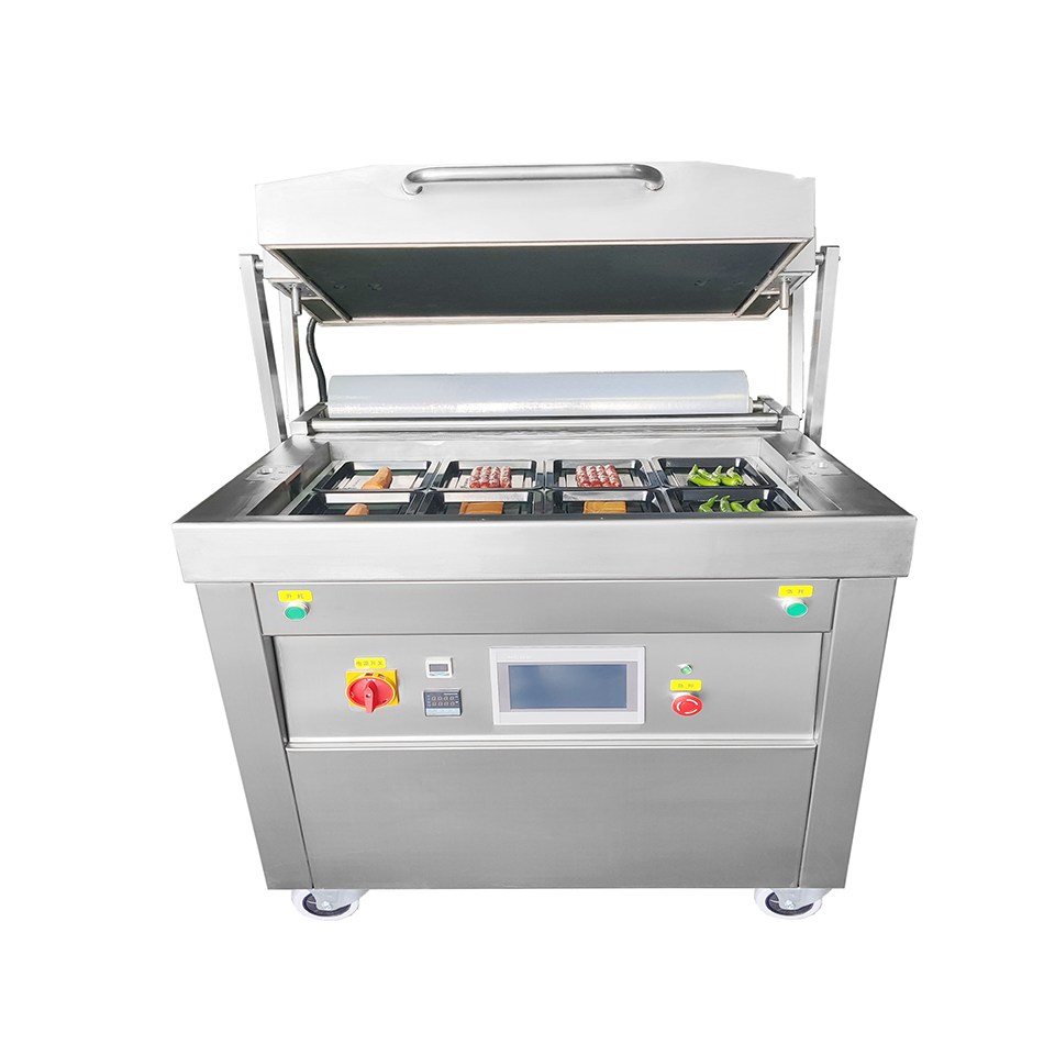 Desktop Skin Vacuum Sealer 350mm Film PLC Touchscreen 0-220°C