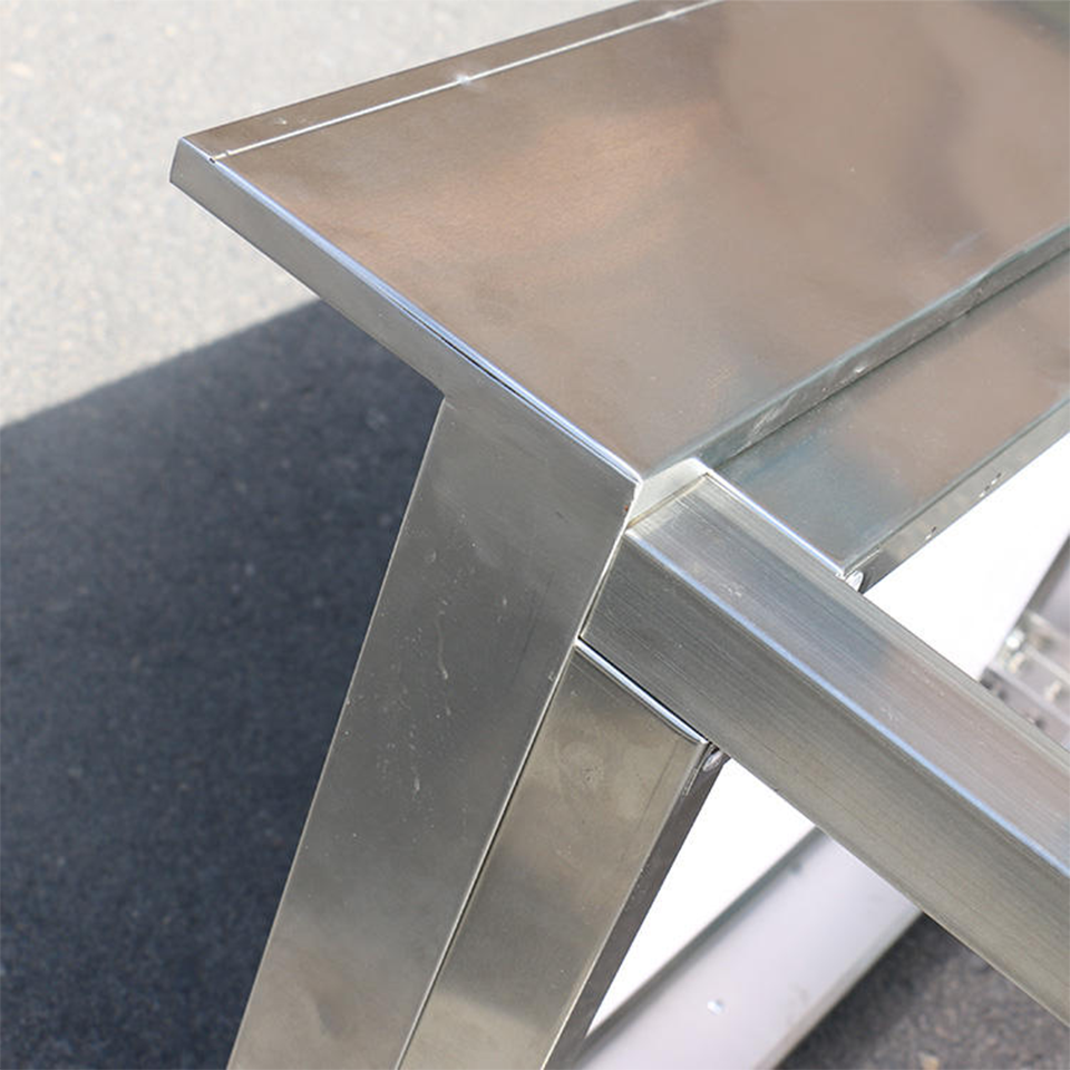 Detachable Two-Tier Stainless Steel Work Table for Commercial Kitchens