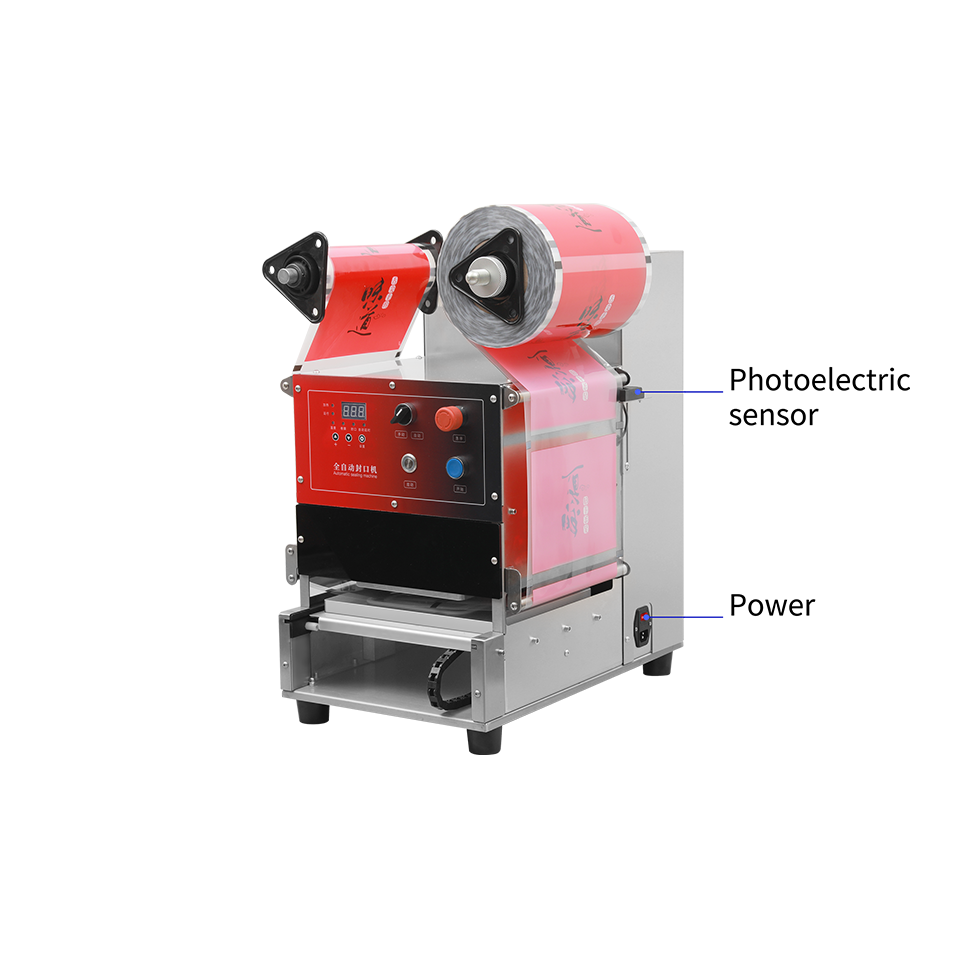 DF250TA Automatic Tray Sealer for Food Containers Lids and Meal Kits