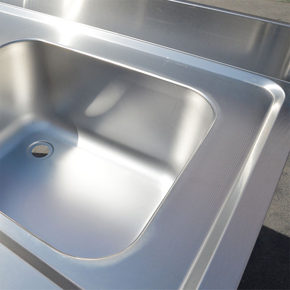 DSGSSXZLS Series Double Bowl Stainless Steel Sink for Restaurants and Catering
