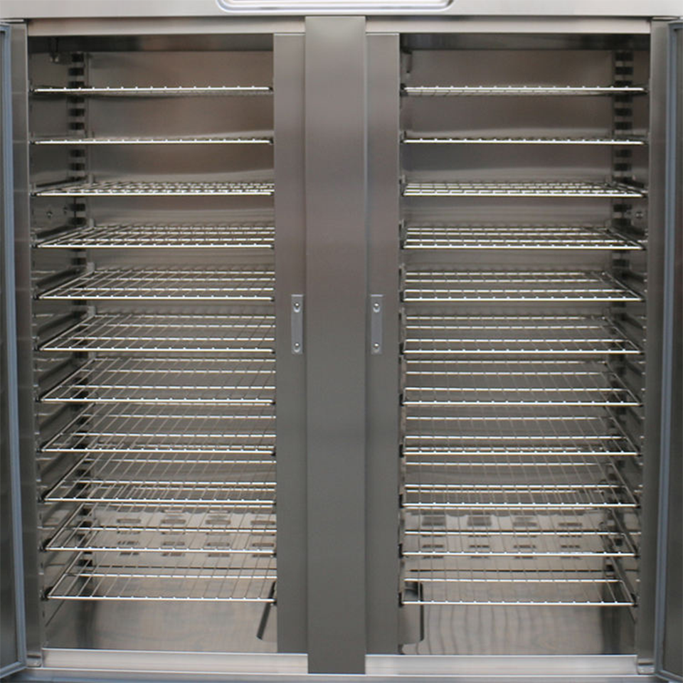 Dual Compartment 500L Food Warming Trolley Commercial for Catering