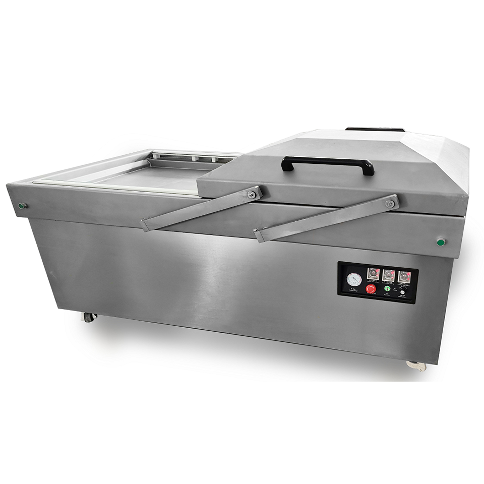 DZ-820/2SB Automatic Flip-Top Dual-Chamber Groove Vacuum Packaging Machine