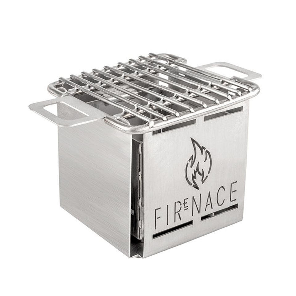 FH300 Portable Charcoal Grill Stainless Steel Outdoor Food Truck and Patio Use