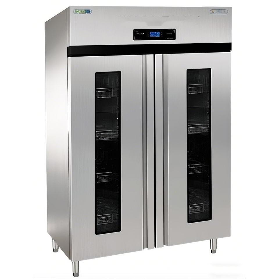 Mechanical Melamine Disinfection Cabinet Single Door 360L UV Ozone