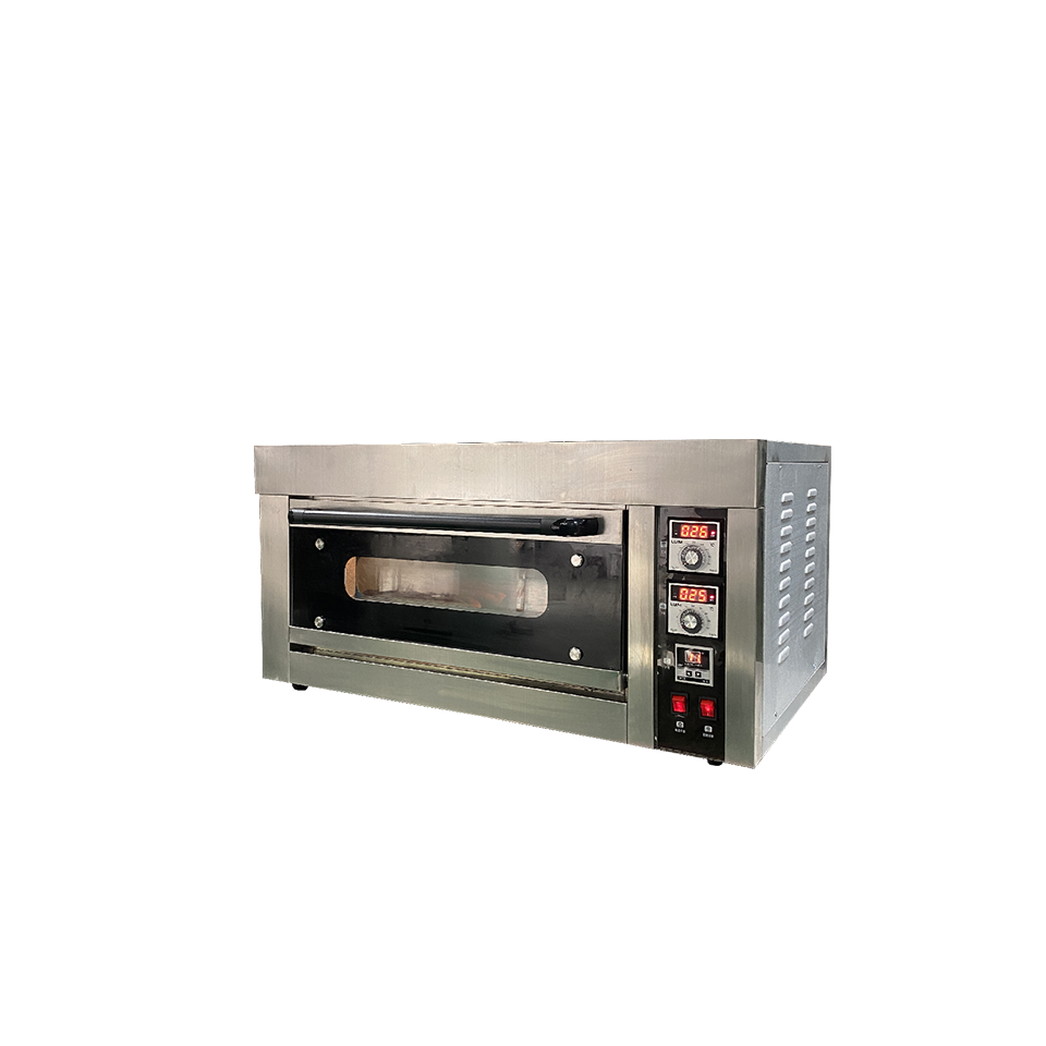 Modular Electric Deck Oven 1 2 4 Trays for Commercial Use