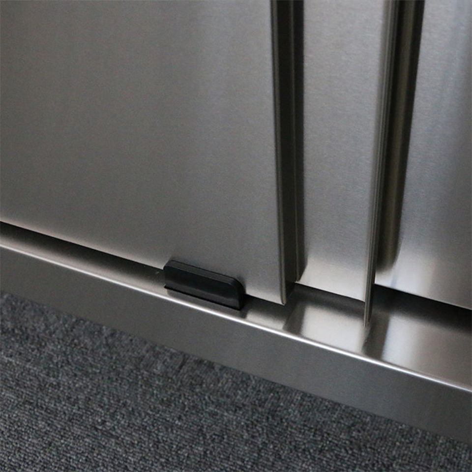 OBSLMGZT Stainless Steel Cabinet with Sliding Doors for Restaurants & Hotels