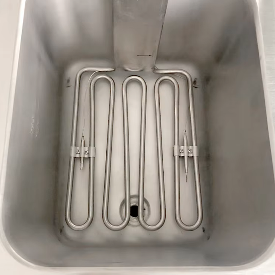 Single Cylinder Electric Fryer 2kW 4L For Small Commercial Kitchen