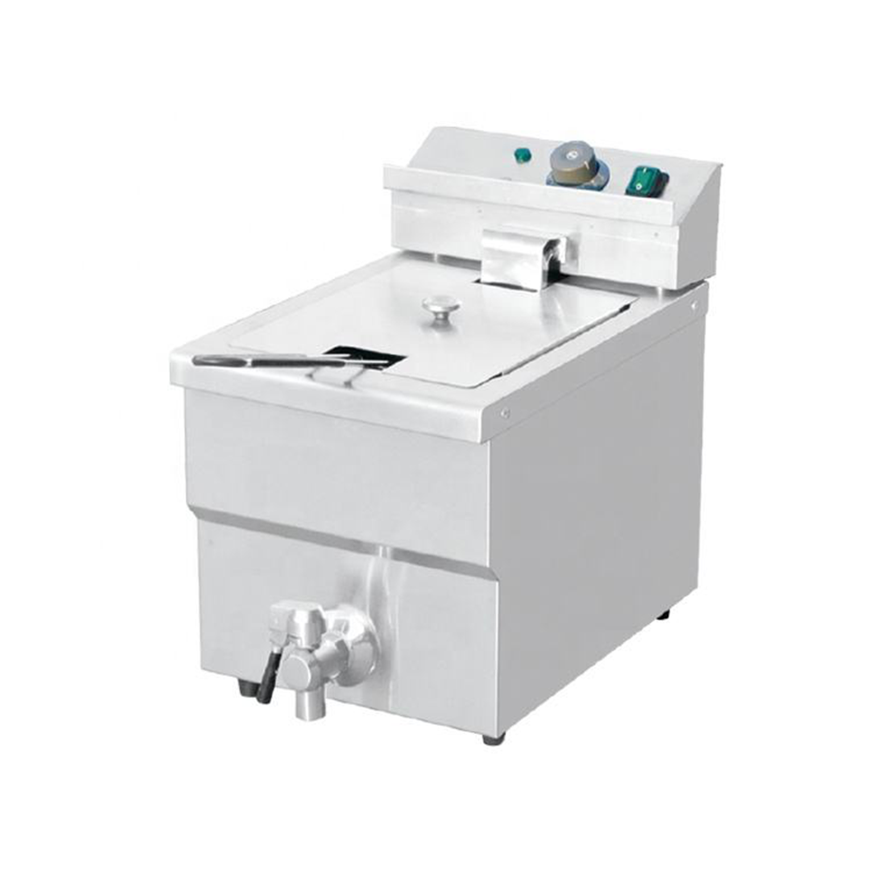 Single Tank Electric Fryer 3.25kW 220V Tabletop Fried Chicken
