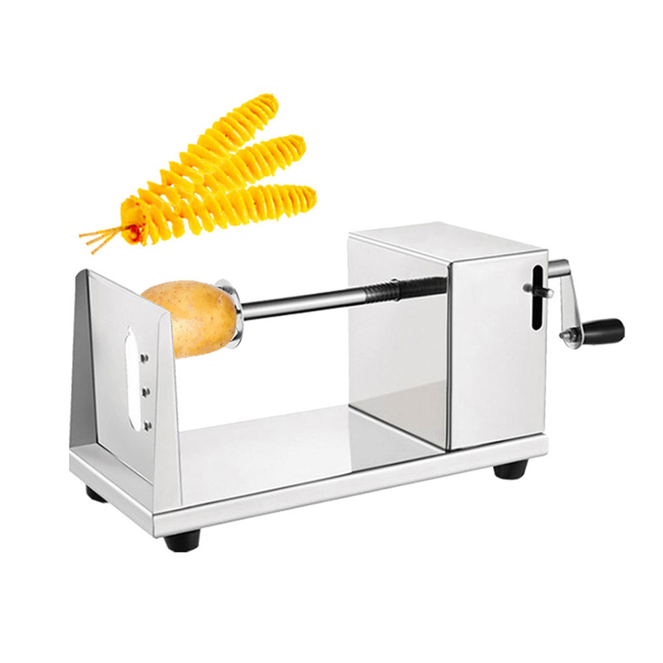 Twister Tornado Spiral Potato Cutter Stainless Steel Heavy Duty
