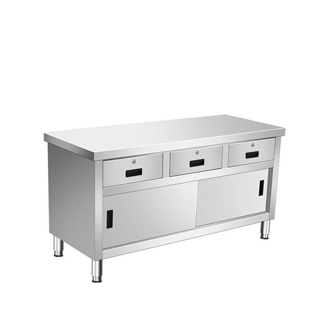 Commercial Food Waste Sorting Table Stainless Steel, 35kg Load, Adjustable Legs