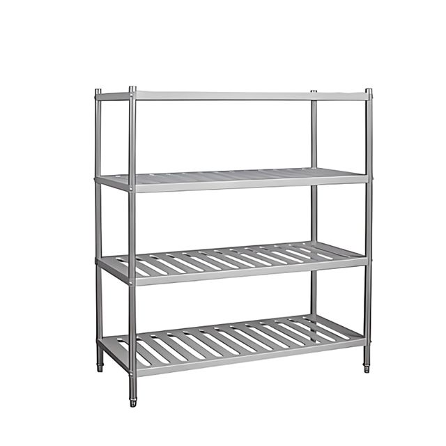 Sliding Wall Cabinet Adjustable Shelves Space-Saving Commercial Kitchen