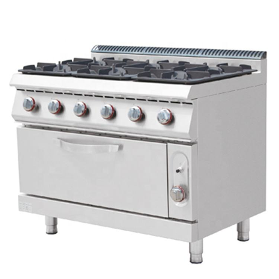 Commercial Gas Clay Pot Stove 6 Burner XKE for Restaurant Kitchens 38.8kW